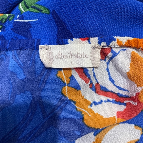 Altar'd State Blue Floral Maxi Dress - Picture 2 of 3